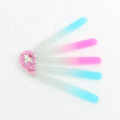 China Wholesale Crystal Glass Nail Tools Fahion Ziri Factory Manicure Nail Files 180/180 Grit Dust For Nail Art for sale