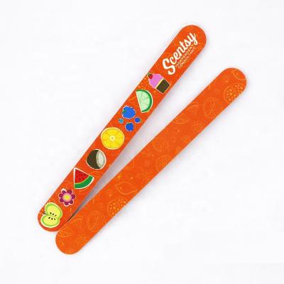 China Wholesale High Quality Household Double Side Manicure Factory Emery Board Professional Color Fruit Nail File for sale