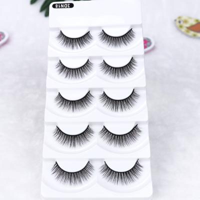 China ZIRI Natural Women Shape 3D Styles Charming Mink False Eyelashes Fake for sale