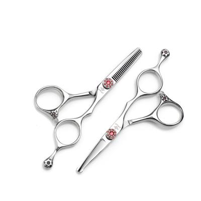 China 2021 Viable New Professional 4.5 Inch Stainless Steel Pet Hair Cut Grooming Scissors Setting Kit for sale