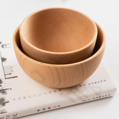 China High Quality Wholesale Viable Quality Handmade Birch Wood Bowls for sale