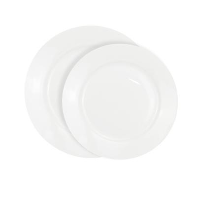 China Fashion Minimalist Modern White Ceramic Dish for sale