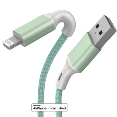 China Mobile Phone Etc.electronic Product C89 2.4a Mfi Data Cable For Iphone 3m Lightning Fast Charging Cable for sale