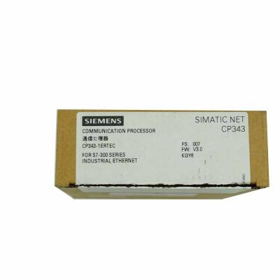 China New original CP343 SIEMENS 6GK7343-1EX30-0XE0 PLC CPU module communication processor running - 1ERTEC for sale