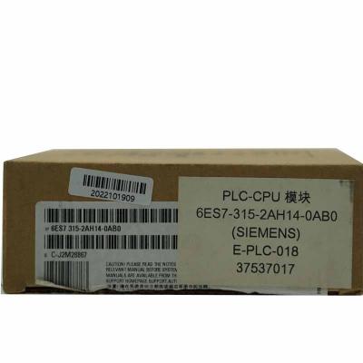 China New Original 6ES7 315-2AH14-0AB0 SIEMENS PLC-CPU Current E-PLC-018 Module SIMATIC S7-300 Control Unit CPU for sale