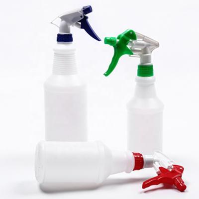 China 500ml 16oz Chemical High Quality HDPE Spray Pump Trigger Hot Sale Plastic Spray Bottle for sale