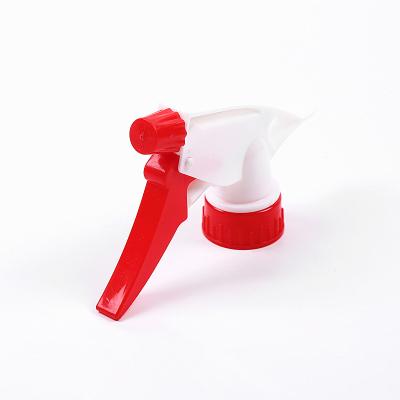 China Non Spill Plastic Hand Mist Trigger Sprayer On Plastic Bottle for sale