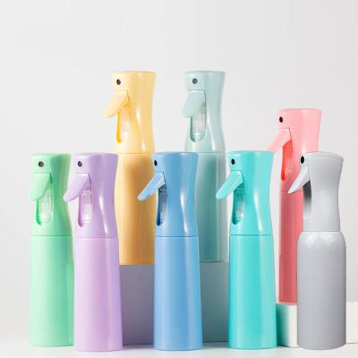 China 200ml 500ml Cosmetic Reusable Hair Baber Water Fine Mist Sprayer Continuous Spray Bottle for sale