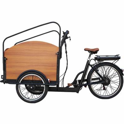 China Aluminum Alloy 48V 500W Adult Electric Rear Hub Motor Universal Tricycle Cargo Ebike for sale