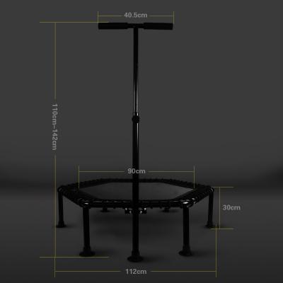 China 2022 foldable the new fashion factory produce the multifunctional mini trampoline for weight loss for sale