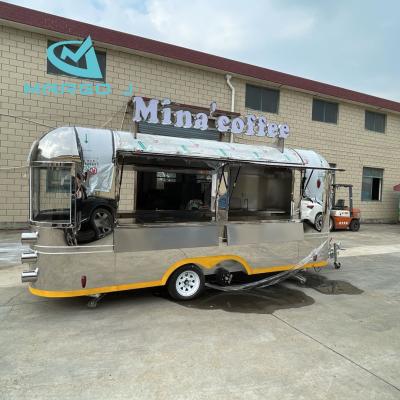 China Factory Supply Commercial Food Truck Catering Restaurant Trailer Mobile Food With Fully Equipment for sale