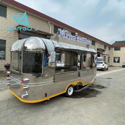 China Chinese Food Truck Alibaba Street Vendor Commercial Fast Food Catering Carts for sale