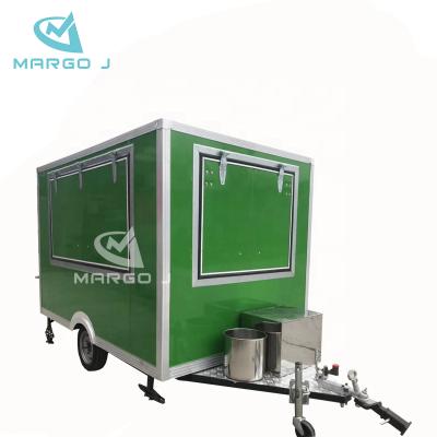 China 2021 Electric Vegetable Processing Plant Food Truck Ice Cream Cart Hot Dog Cart for sale