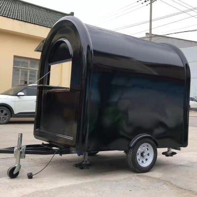 China Mobile vegetable processing factory coffee cart fast food concession trailer for sale in the Philippines for sale