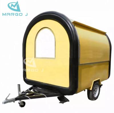 China Restaurant professional mobile kitchen production trailer commercial fast food supply truck for cafe for sale