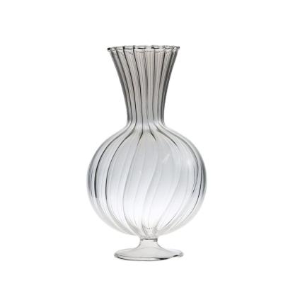 China Wholesale high quality borosilicate glass oil jar decanter home factory daily joys of life high for sale