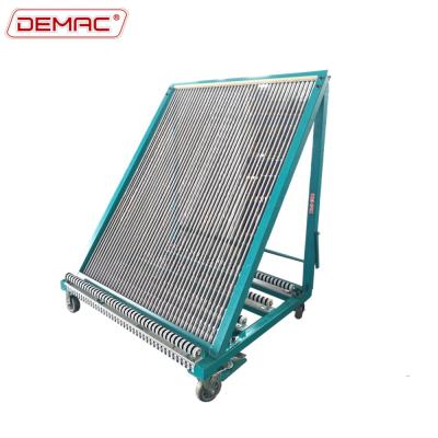 China Building Material Shops Vintage Glass Storage Piece Original Glass Storage Trolley for sale