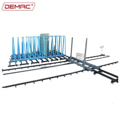 China Factory Package Glass Storage Racks System For Glass Industry Warehouse Glass Storage System for sale