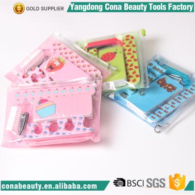 China Wholesale Cheap Handbag Ladies Nail Daily Care Maker Pedicure Set Beautiful Girl's Nail Salon Tool for sale