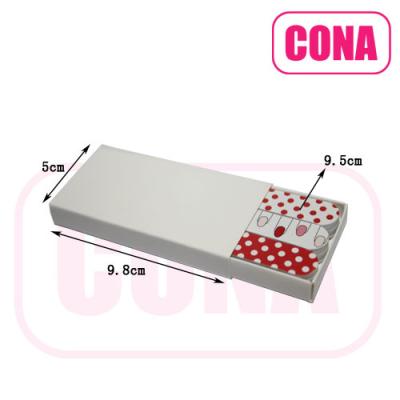 China B0733 Nail Remover 3pcs Custom Design Matchbox Gift Emery Board /nail file for sale