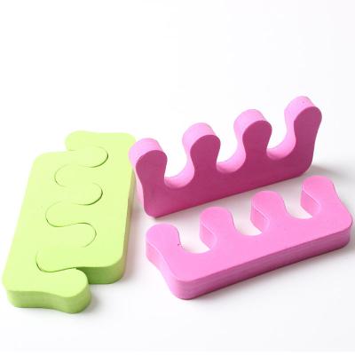 China Wholesale Soft Pink Color Eva Nail Toe Separator Nail Art Tool for sale