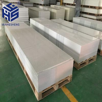 China Manufacturer Seamless Joint Design Resin Countertop Countertop Vanity Tops Furniture Slab 12mm Artificial Stone White Sheet for sale