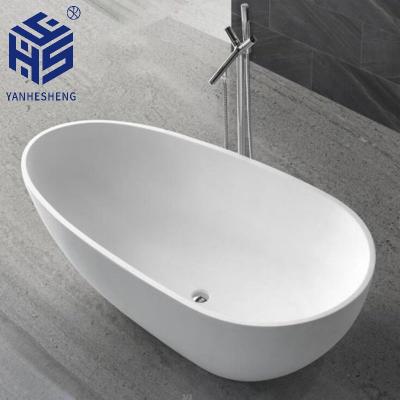 China 2021 Hot Sale Resin Sanitary White Pedestal Bathroom Ware Modern Artificial Stone Bathtubs for sale