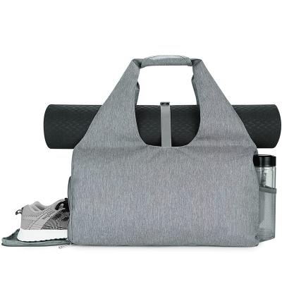 China Multifunctional Tote Yoga Mat Duffle Bag Lightweight Yoga Mat Duffle Bag Storage Bag with Yoga Mat Carrying Strap for sale