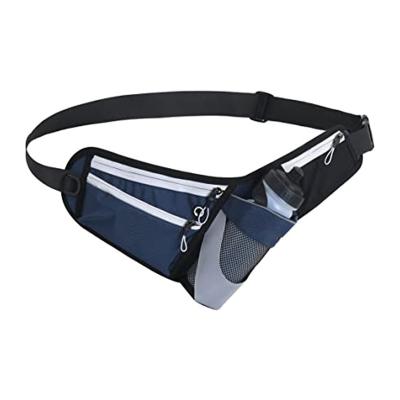 China Custom Women Fanny Pack Waist Bag LOGO Travel Purse Sport Running Bags Men Water Proof for sale