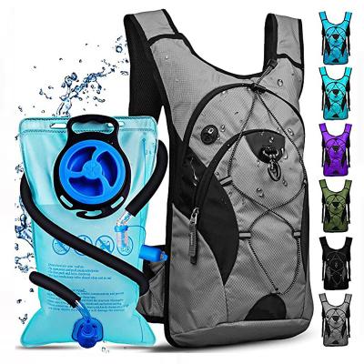 China Hydration Backpack Waterproof Custom Cycling Outdoor Sports Hiking Cross Country Backpack With Bladder Bag for sale