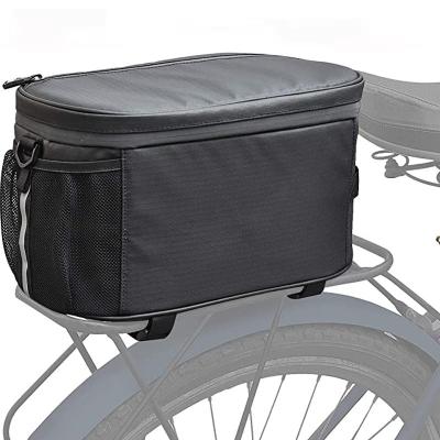 China Travel Bicycle Bag Large Capacity Waterpoof Rear Seat Bag Bicycle Storage Bag Bicycle Cooler Bag for sale