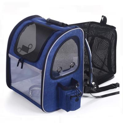 China High Quality Approved Viable Dog Backpack Expandable Airline Travel Pet Carrier Backpack for sale