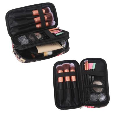 China Fashion Zipper Pencil Pouch Travel Makeup Brush Universal Mini Cosmetic Bag Organizer for sale