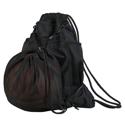 China Waterproof Outdoor Sports Backpacking Bag Waterproof Basketball Travel Backpacking Drawstring Gym Bag For Men for sale