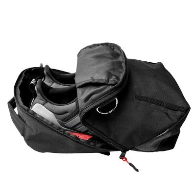 China Custom LOGO Travel Storage Pouch Bag Outdoor Sports Shoe Storage Golf Shoe Bag For Men for sale