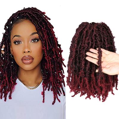 China Tianrun Hair Spring 12inch Twist Crochet Hair Synthetic Butterfly locs 12strands/pack Butterfly Twist Synthetic Passion Fake Locs Hair for sale