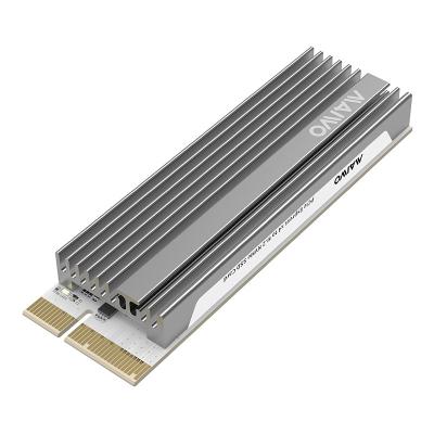 China > Support NVMe SSD MAIWO M NVMe M.2 Main SSD to PCIe X4 Card with Aluminum Heatsink RGB Gaming Design PCIex4 to NVMe SSD Expansion Card for sale