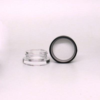 China Eye Cream Mini Cosmetic Eye Cream Hemp Concentrate Glass Jars With CR Lid for sale