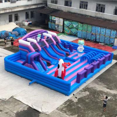 China Backyard School Amusement Park Party Kids Rental Moonwalks Birthday Party Retail Rental Moonwalks Commercial Inflatable Air Jumper Blow Up Bouncing Bouncing Castle Banners Bounce the room for the fan for sale