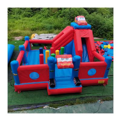 China 0.55mmpvc castle, giant inflatable bouncer, party amusement park school backyard birthday party rental retail material inflatable bouncers best inflatables for adults for sale