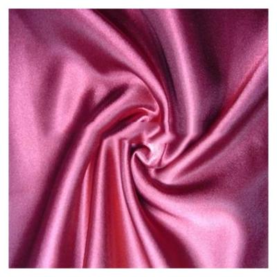 China Shrink-Resistant Satin Fabric With Any Color Bridal 100% Polyester Satin Fabric Wholesale In Shaoxing for sale