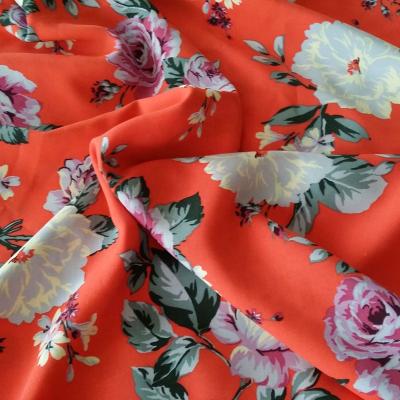 China 2022 China supplier high quality Shrink-resistant koshibo printed fabric for lady skirt for sale