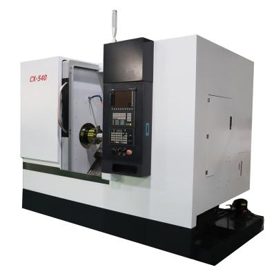 China Building Material Shops CNC Lathe Rotary Milling Machine TC-550 With Live Tools for sale