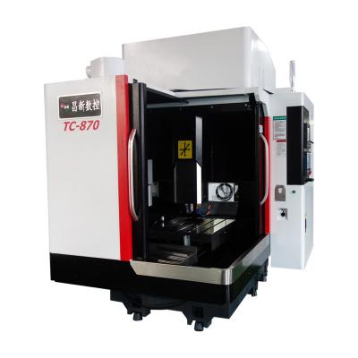 China High process performance vmc gantry machining center cnc vertical machining center tc-870 cnc engraving and milling machine for sale