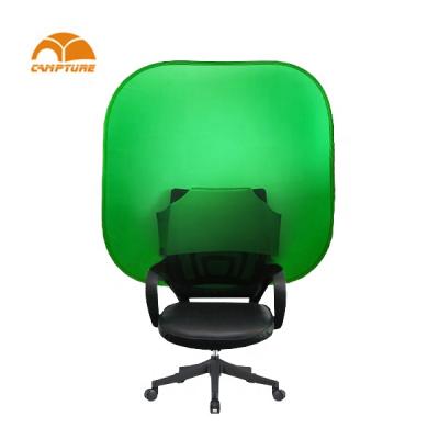 China Extra Light / Easy Carry / Easy Setup High Quality Green Screen Logo Green Backdrop Custom Photo Studio Photographic Backgrounds for sale