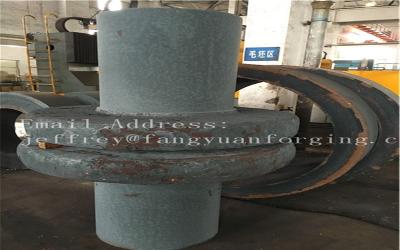 China AISI 4340 34CrNiMo6 40NCD3 SNCM439 Gear Forged Steel Shaft Q+T Heat Treatment  Rough Turned for sale