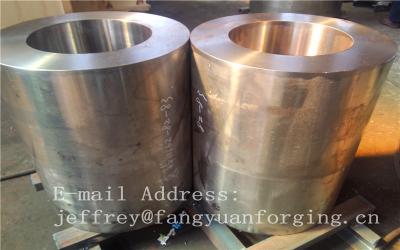 China S355J2G3 Carbon Steel Forgings S355J2 , Pressure Vesel Forged Steel Ring for sale