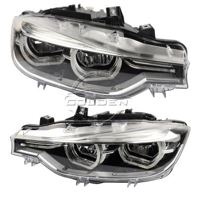 China Gold Headlights Set Full RHD LED Headlights Left Right For 3 Series F30 F31 2015-2019 63 11 7 419 631 63 11 7 419 632 3 Touring (f31) for sale