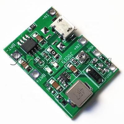 China 3.7V 4.2V to 9V 5V 2A Step Up Charging Module Lithium 18650 Battery Adjustable Discharge Built-in Booster for sale