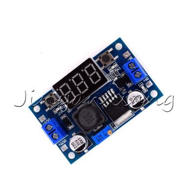 China LM2596S-ADJ DC-DC Adjustable Step-Down Voltage Regulator With LED Voltmeter 3A Buck Converter Panel LM2596 Power Supply Module // for sale